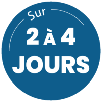 sur 2 à 4 jours